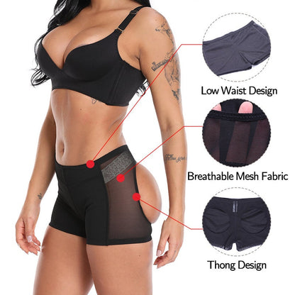 High Waisted Body Shaper Shorts Shapewear Tummy Control Thigh Slimming Panties