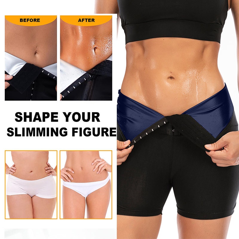 Waist Trainer Shapewear Thermo Leggings Fitness Workout Sweat Sauna Body Shaper
