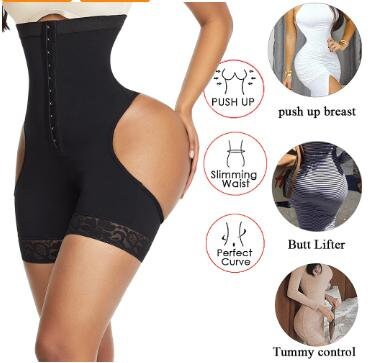 Shapewear High Waist Butt Lifter Tummy Control Underwear Workout Waist Trainer
