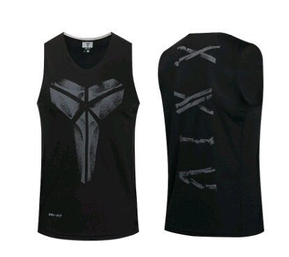 Basketball Curry Durant Mamba Sleeveless Dri Fit Gym Workout Tank Top