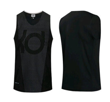 Basketball Curry Durant Mamba Sleeveless Dri Fit Gym Workout Tank Top