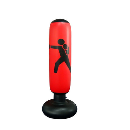 Inflatable boxing column Inflatable Punching Bag Vertical Adult Inflatable Boxing Column Punching Heavy Bag