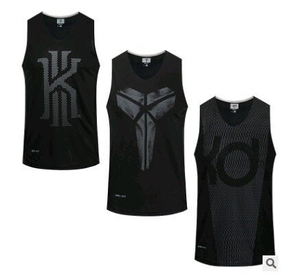 Basketball Curry Durant Mamba Sleeveless Dri Fit Gym Workout Tank Top